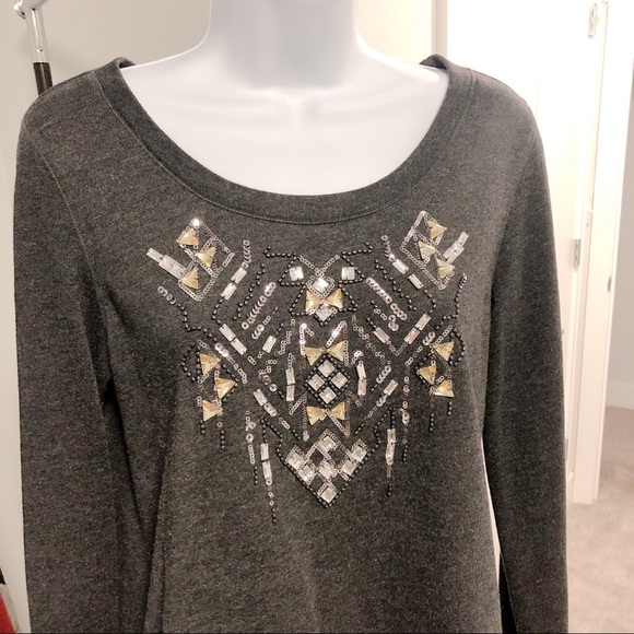 express embellished sweatshirt